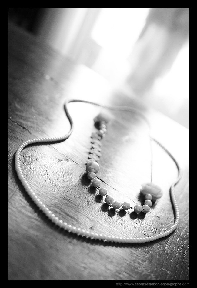 Accessoire Mariage Colier Photographe Mariage