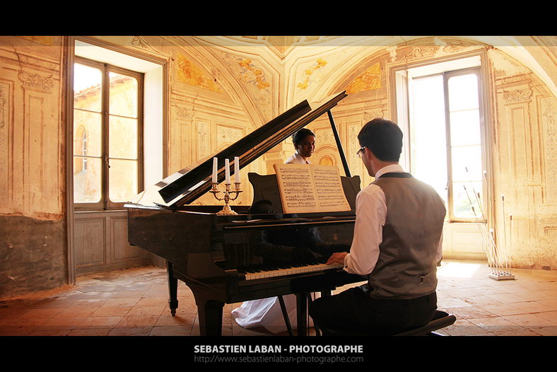 mariage piano photographe mariage