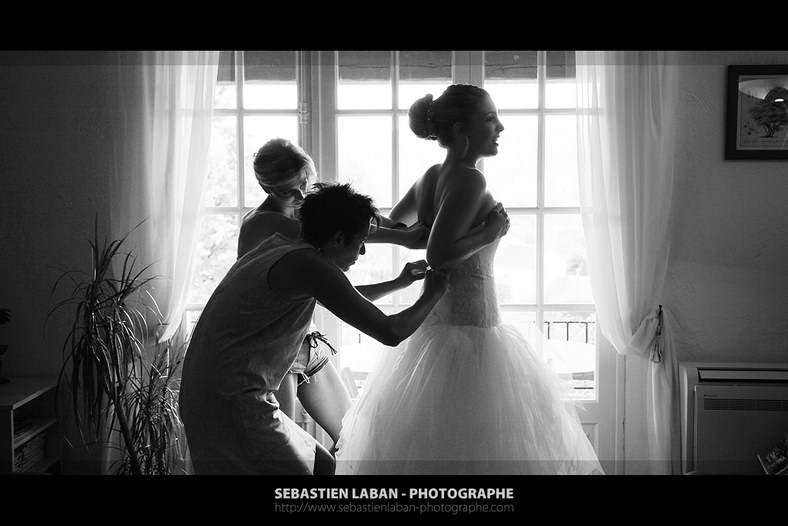 photo mariage habillage photographe