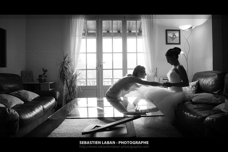 photo mariage habillage photographe