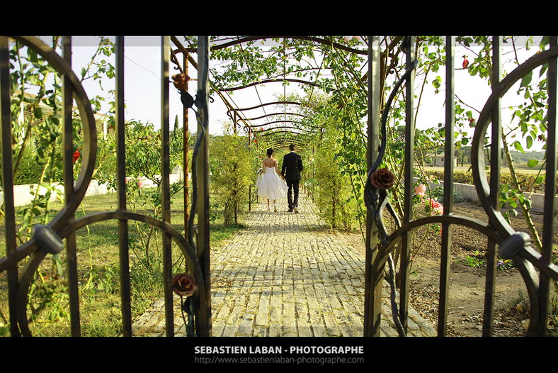 photographe st raphael photo mariage preparation clos roses