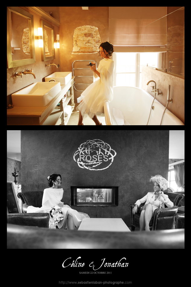 photographe st raphael mariage clos des roses